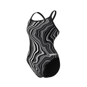 Maillot de bain 1 pièce femme Marbled