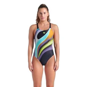 Maillot de bain 1 pièce femme Water Fluids