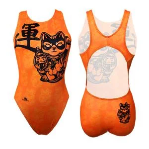 Maillot de bain 1 pièce femme Wave Lucky Cat