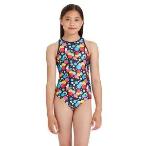 Maillot de bain 1 pièce fille Hi Front Crossback