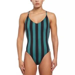 Maillot de bain 1 pièce fille Statement Stripe