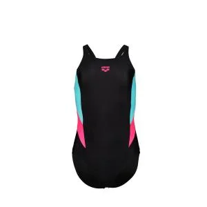 Maillot de bain 1 pièce fille V Back Panel