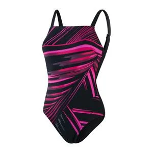 Maillot de bain 1 pièce imprimé forme femme Amberglow