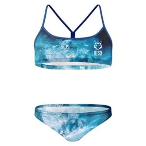 Maillot de bain 2 pièces femme Wave