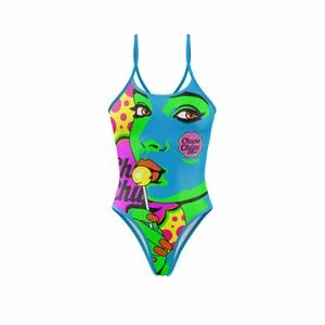 Maillot de bain femme Chupachups Warhool
