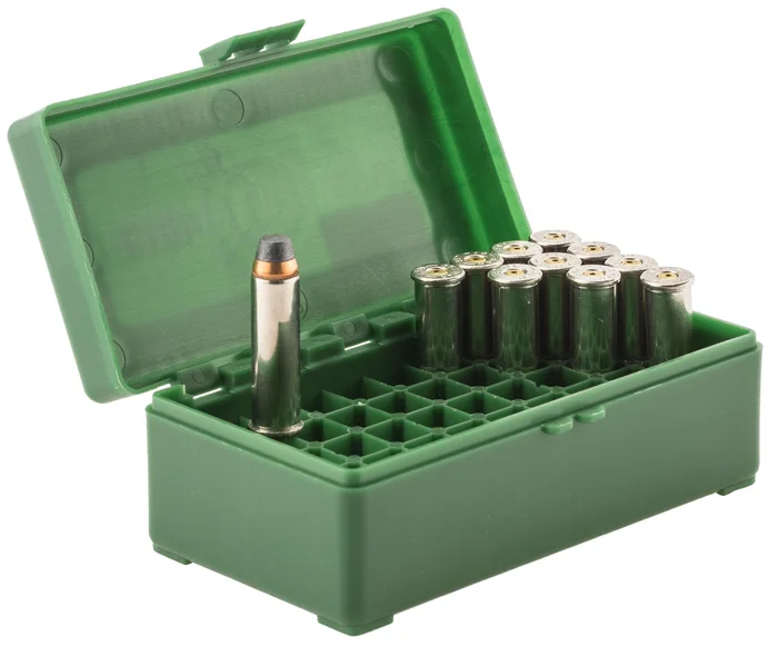 MAL0305 – boîte mégaline de rangement 50 munitions 357 Magnum