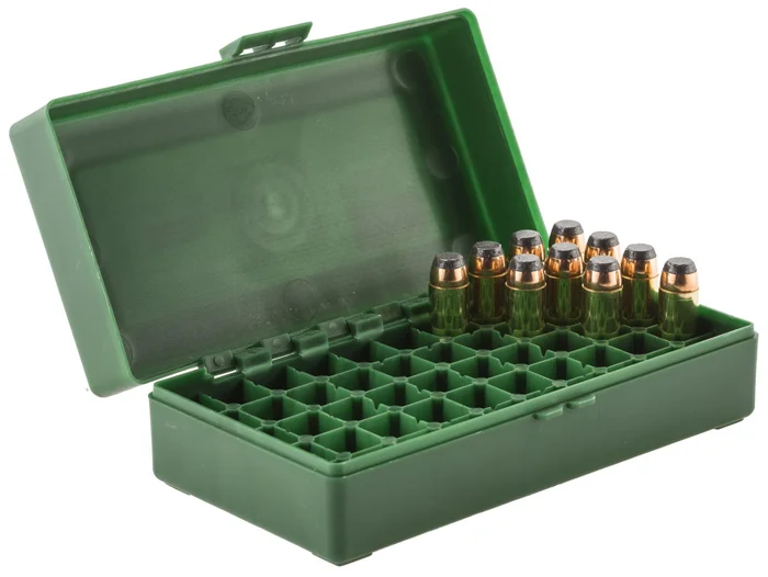 MAL0306 – boîte mégaline de rangement 50 munitions 44 Magnum
