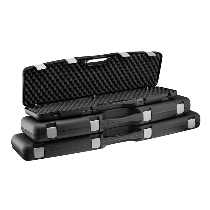 Mallette Noire Polypropylène Megaline – Petit Modèle – Résistante et Sécurisée – Protection Optimale pour Arme