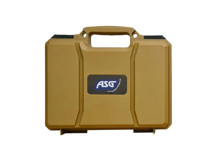 MALLETTE RIGIDE PVC ASG 31CM TAN