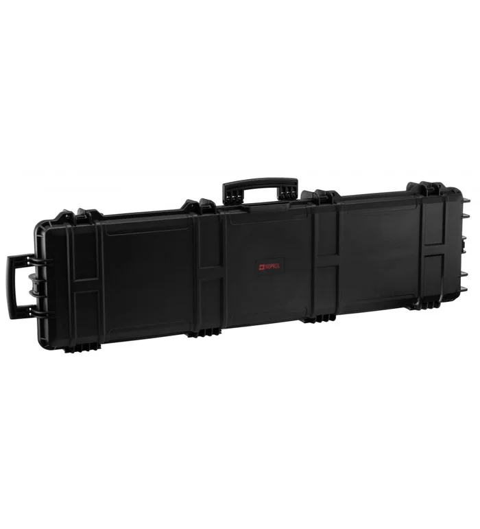 Mallette XL Waterproof noire 137 x 39 x 15 cm mousse vague – Nuprol