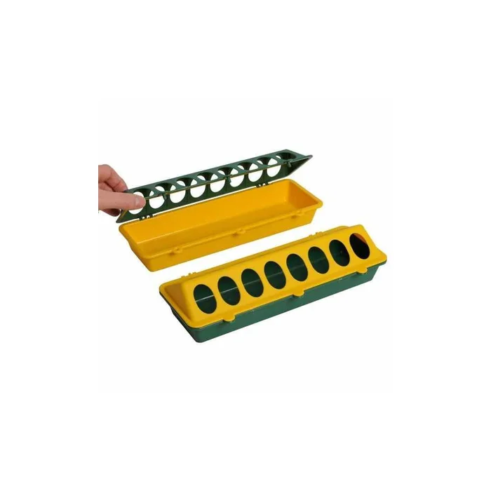 Mangeoire plastique pour canetons 30 cm