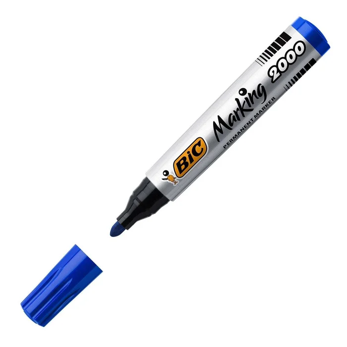 Marqueur Permanent Bleu