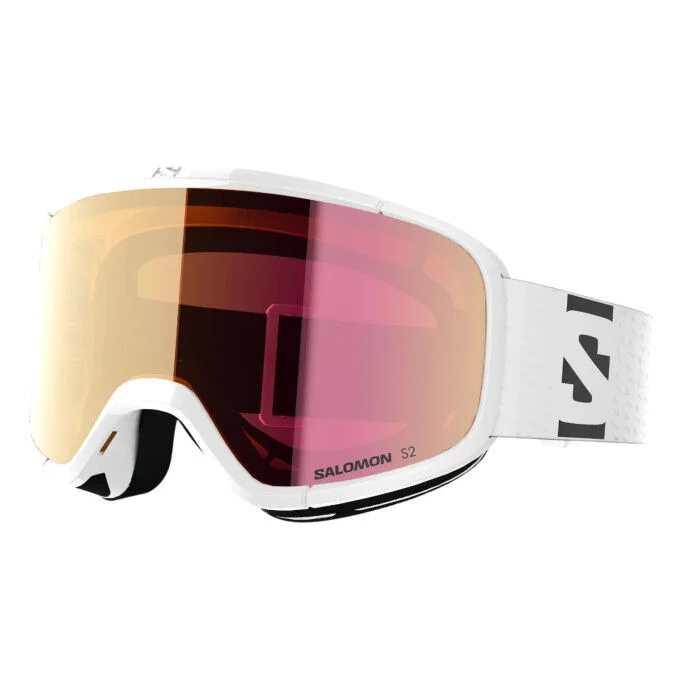 Masque de ski Junior SALOMON Lumi – White Ruby