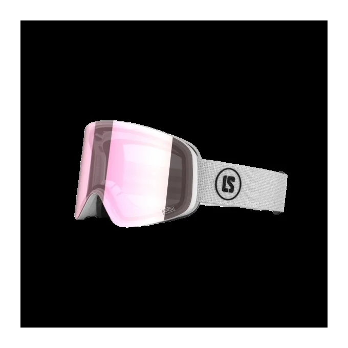 Masque de ski Loubsol LS3 FL BLANC APEX PH ROSE