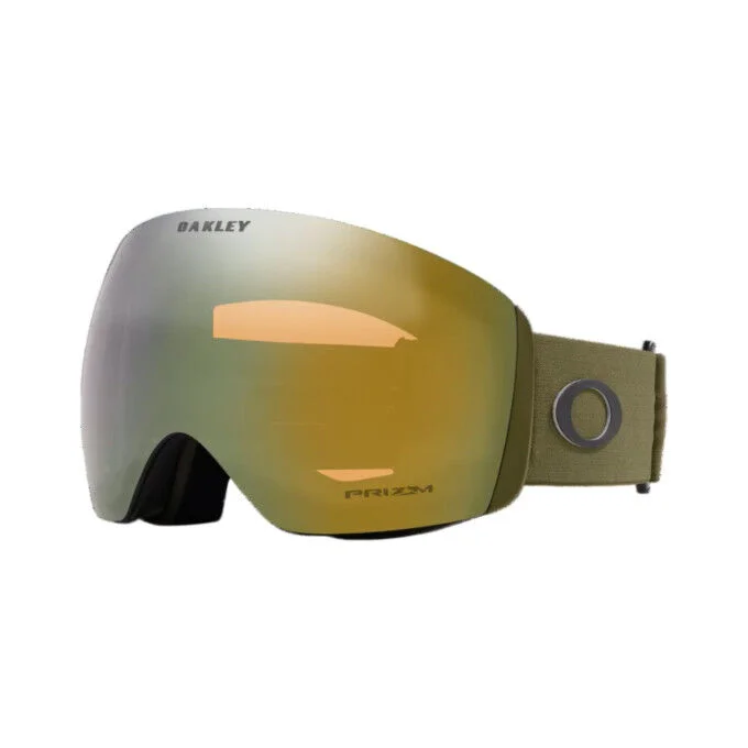 Masque de ski OAKLEY Flight Deck L – Matte Dark Brush / Prizm Sage Gold