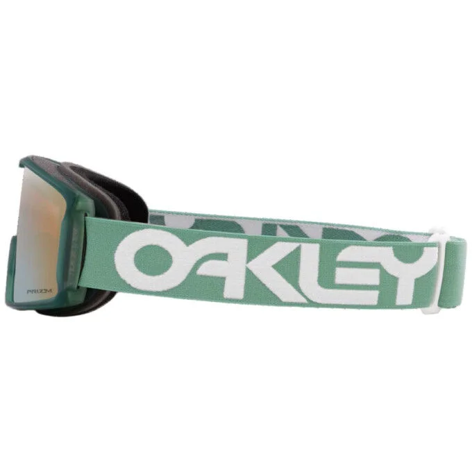 Masque de ski OAKLEY Line Miner M – Matte B1B Jade / Prizm Sage Gold – Image 4