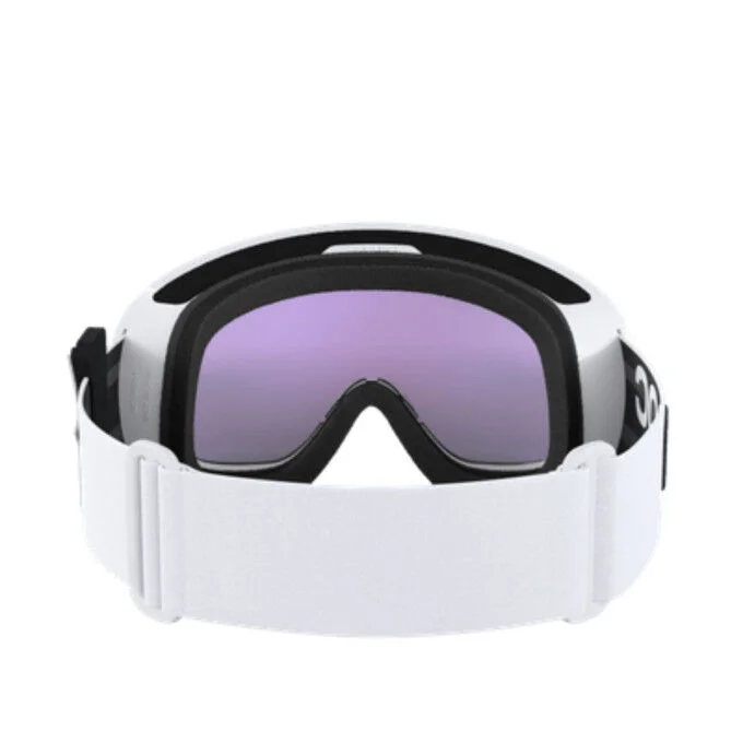 Masque de Ski POC Fovea Mid – Blixten White / Partly Sunny Blue – Image 4