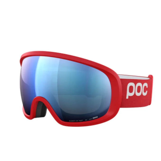Masque de ski POC Fovea Prismane Red / Partly Sunny Blue