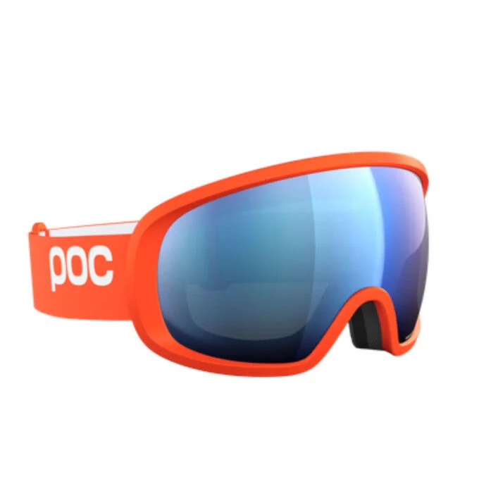 Masque de Ski POC Fovea Zink Orange / Partly Sunny Blue – Image 3