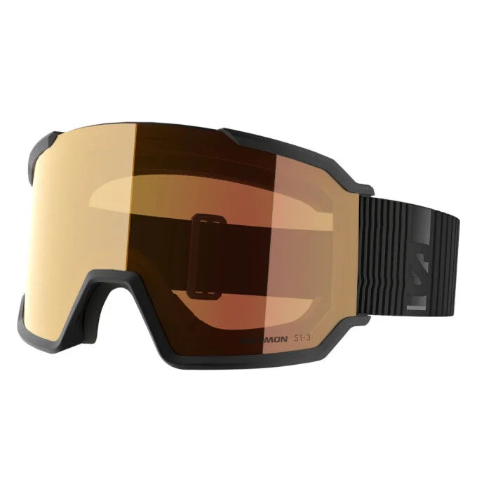 Masque de ski SALOMON S/View 3 Photochromic – Black Red