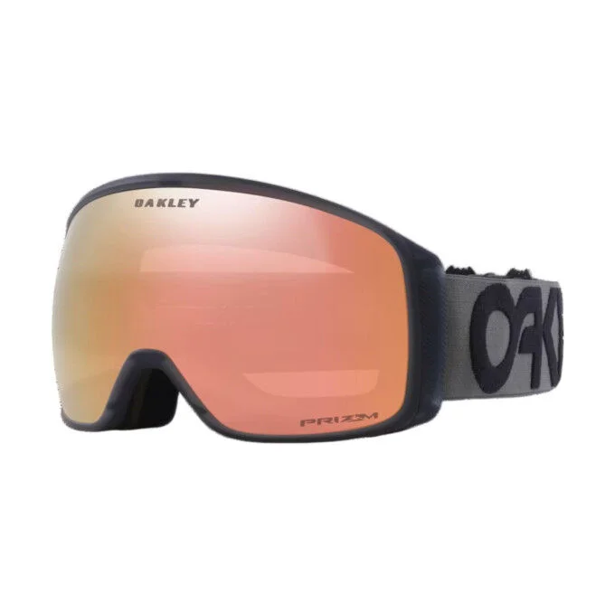 Masque OAKLEY Flight Tracker L – Matte B1B Forged Iron / Prizm Rose Gold Iridium