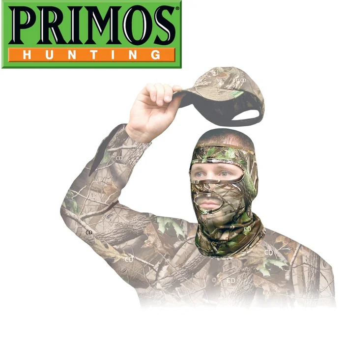 MASQUE PRIMOS 3 /4 STRETCH FIT AVEC BOUCHE MOSSY OAK BREAK UP