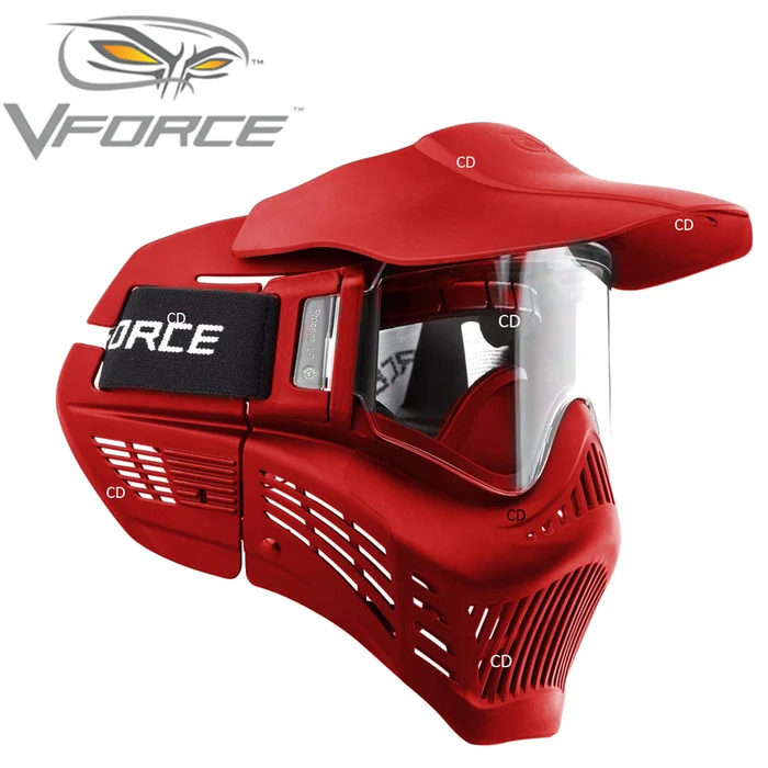 MASQUE V-FORCE ARMOR FIELD ROUGE