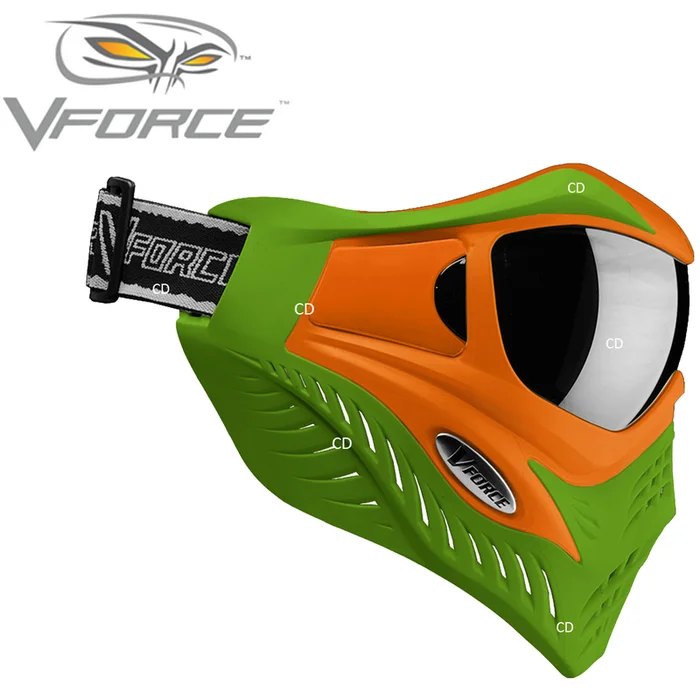MASQUE V-FORCE GRILL MICHELANGELO VERT /ORANGE