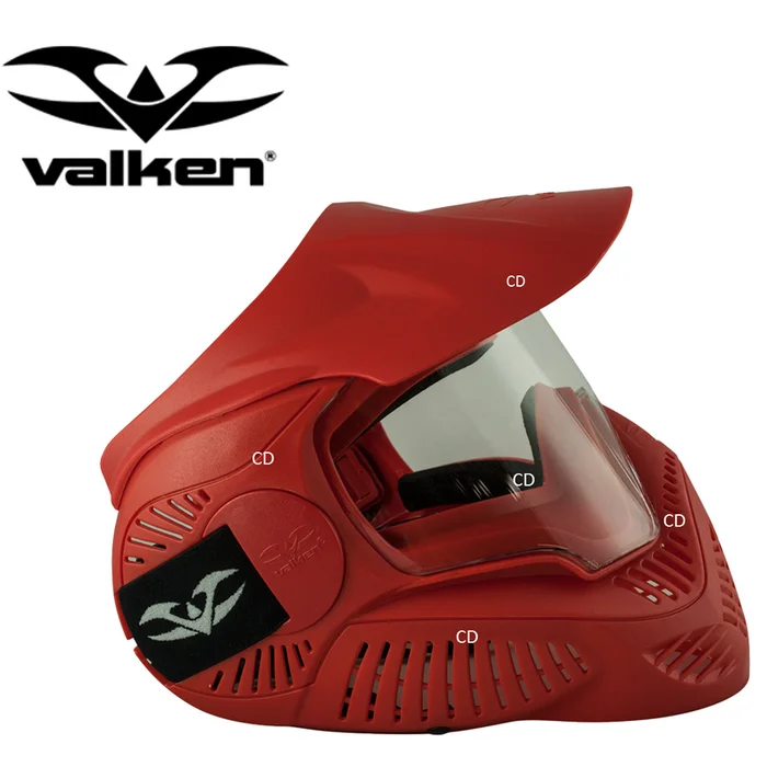 MASQUE VALKEN ANNEX MI-3 SIMPLE ROUGE