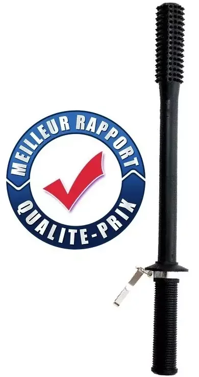 Matraque bâton 49cm en caoutchouc – Fort impact