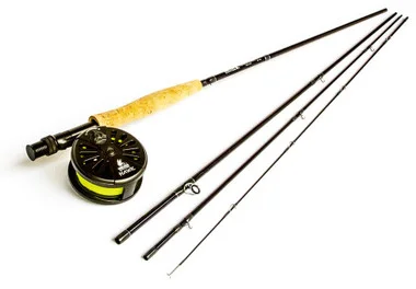 Maxxon Timber Hawk – combo canne, moulinet et ligne – 9′ 5wt 4 pc