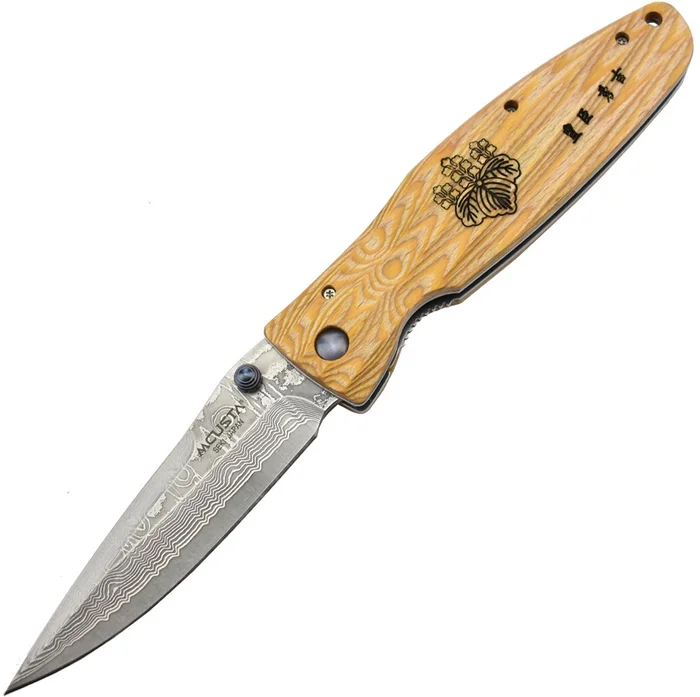 MC-182D – Mcusta MC-182D Sengoku Damas Pakka Wood