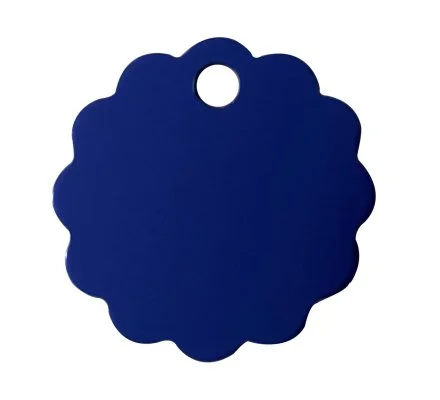 Médaille nuage gravée colorée 3 cm – Image 3