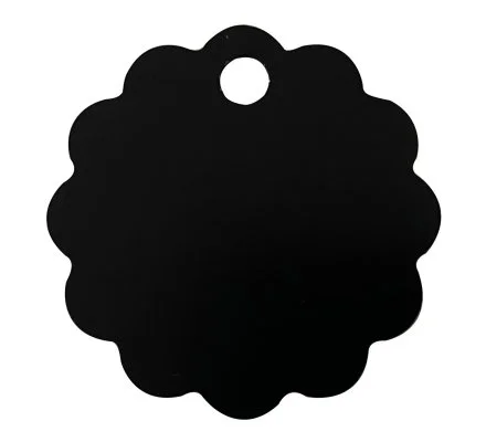 Médaille nuage gravée colorée 3 cm – Image 4