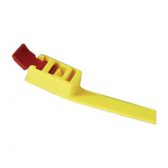 Menotte Plastique Réutilisable d&rsquo;entraînement jaune