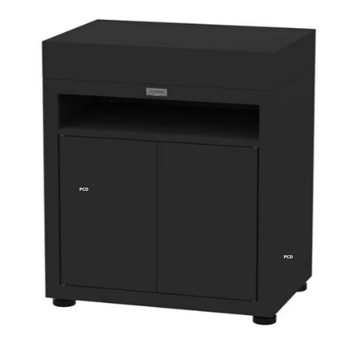 Meuble Noir Avec Tablette Le Marquier