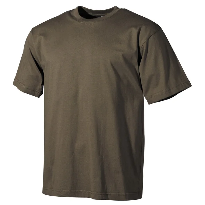 MFH 00103BL US T-Shirt, manches courtes, vert OD, 170 g/m² TAILLE L