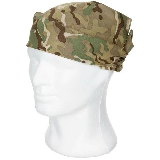 MFH Bandana 55 x 55 cm, coton, MTP Operation camo