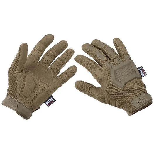 MFH gants tactiques Impact, Coyote tan