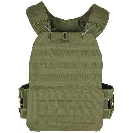 MFH Gilet porte-plaques « Laser MOLLE », vert olive
