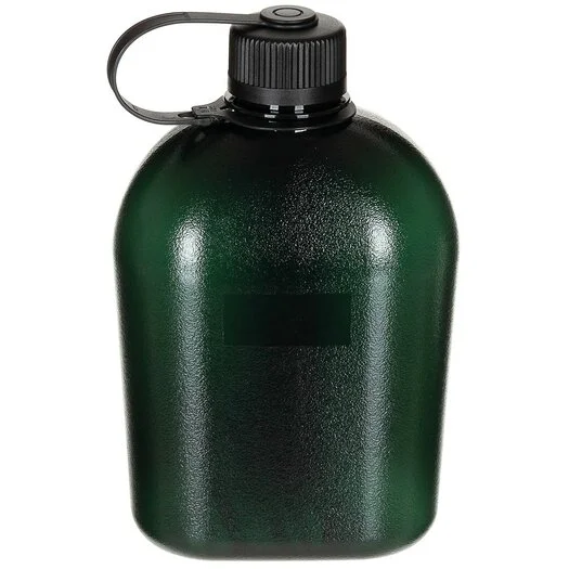 MFH US Canteen Gen II 1L vert olive-transparent, sans BPA