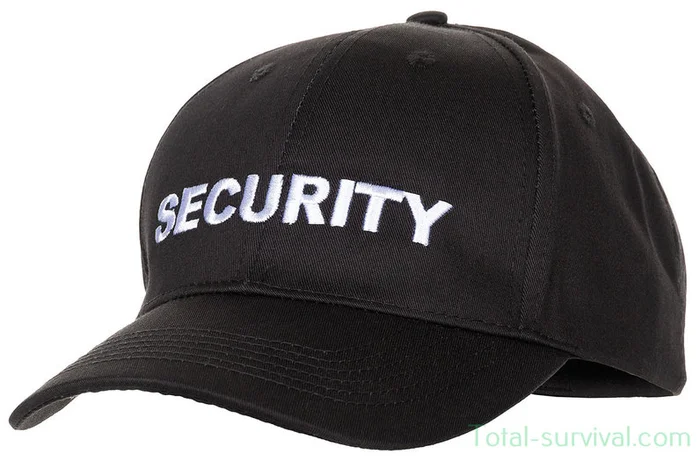 MFH US cap « Security » noir