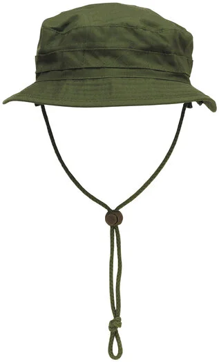 MFH US GI Chapeau de brousse, mentonnière, vert olive
