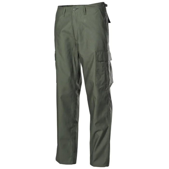 MFH01304BM US Pantalon combat, BDU, vert OD Taille M