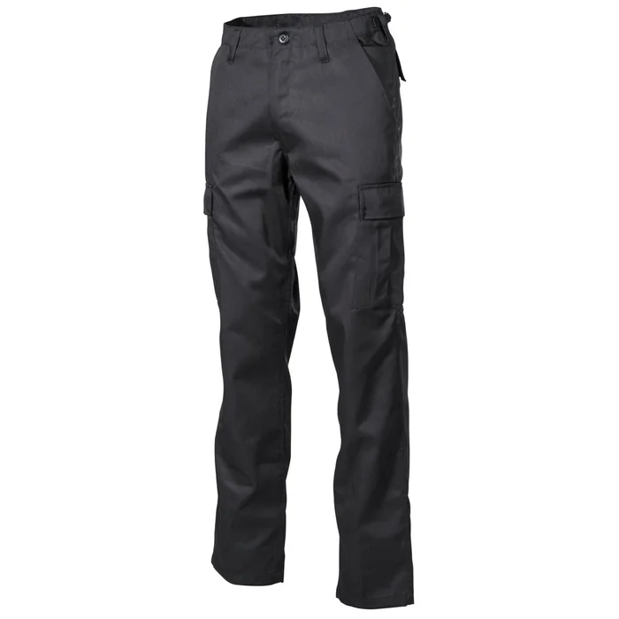 MFH0130A4S US Pantalon combat, BDU, noir Taille S