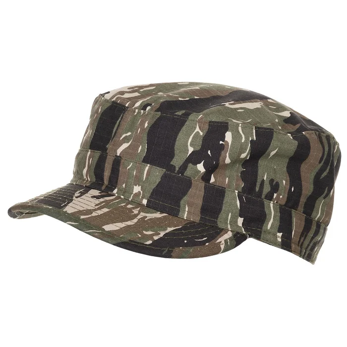 MFH10213CM US BDU Casquette, Rip Stop, tiger stripe TAILLE M