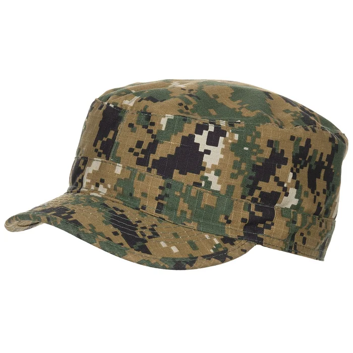 MFH10213EL US BDU Casquette, Rip Stop, digital woodland taille L