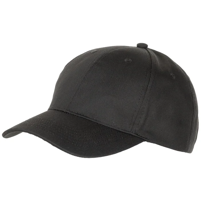 MFH10273A US Casquette, noir, taille réglable