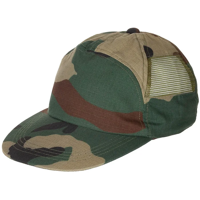 MFH10275T US Casquette, woodland, avec maillage, taille réglable
