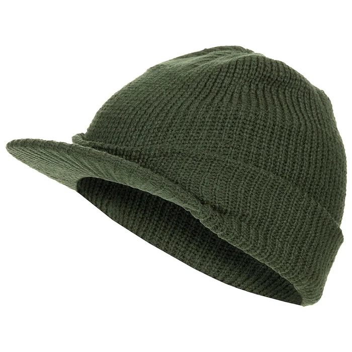 MFH10883B US Bonnet, Jeep Cap, Acrylique, olive